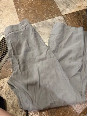 Mango Light Gray Men's Dress Pants - Straight Leg